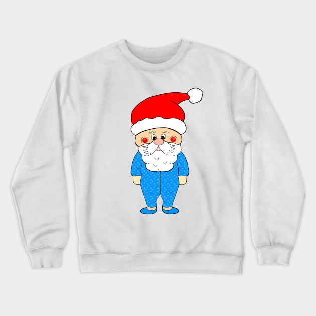 FUNNY Santa Claus Pajamas Crewneck Sweatshirt by SartorisArt1